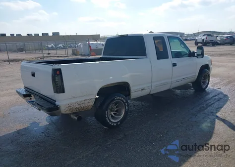 1997 GMC Sierra 1500 Sl Wideside из США, поврежденный, VIN 1GTEC19R1VE518536